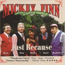 cd front liner insert/just because mickey finn with cathy reilly