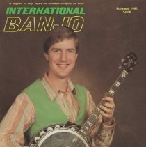 front cover/international banjo magazine summer 1983 randy morris