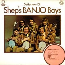 front of album sleeve/golden hour of shep's banjo boys