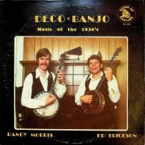 front of album sleeve/deco banjo randy morris & ed erickson