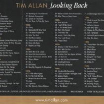cd back liner/tim allan looking back
