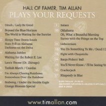 cd back liner/by request tim allan