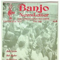 magazine front cover/banjo newsletter june 2002