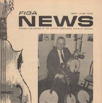 magazine front cover/figa news may-june 1966 walter kaye bauer