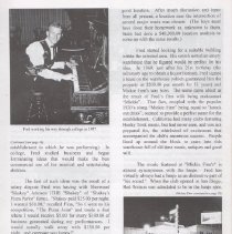 magazine article page 27/figa july-august 1997 mickey finn