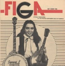 magazine front cover/figa july-aug 1983 joanne cote