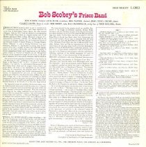back of album sleeve/direct from san francisco bob scobey's frisco band