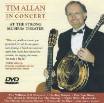dvd front liner insert/tim allan in concert at the strong theater