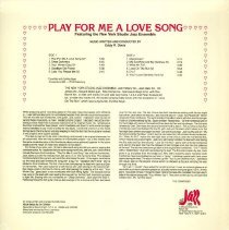 back of album sleeve/play for me a song eddy davis