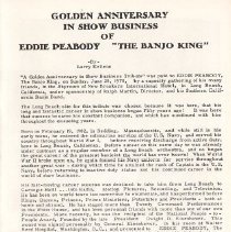 program page 11/banjo spectacular 1971