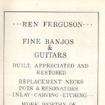 program page 15/banjo spectacular 1971