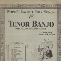 songbook/world's favorite folk songs for tenor banjo
