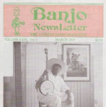 magazine front cover/banjo newsletter march 2004 taj mahal