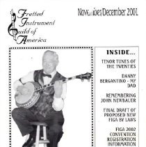 magazine front cover/figa news nov-dec 2001 lowell schreyer