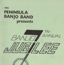 program/banjo jubilee 1979
