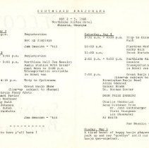 program inside fold/eighth annual southland banjorama