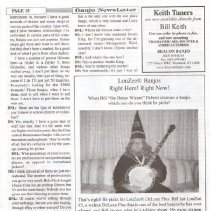 magazine article page 15/banjo newsletter october 2004 dave schenkman