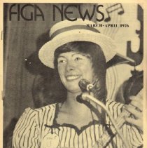 magazine front cover/figa news march-april 1976 ann bercher