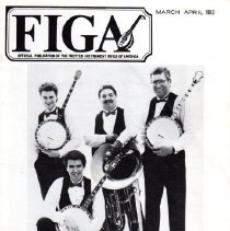 magazine front cover/figa march-april 1993 banjomania