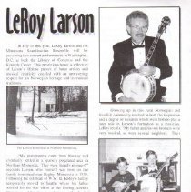 magazine article page 26/figa march-april 2003 leroy larson