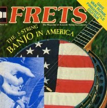 magazine front cover/frets volume 6 no. 5 may 1984 banjo in america