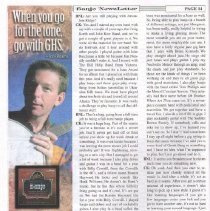 magazine article page 14/banjo newsletter april 2005 craig korth