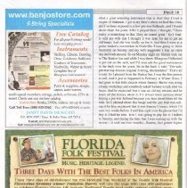 magazine article page 18/banjo newsletter april 2005 craig korth