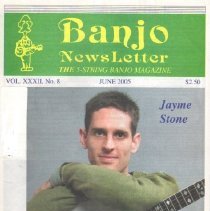 magazine front cover/banjo newsletter june 2005 jayme stone