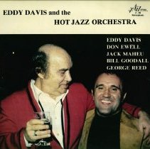 front of album sleeve/eddy davis and the hot jazz orchestra