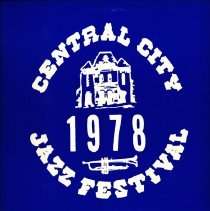 front of album sleeve/central city jazz festival 1978
