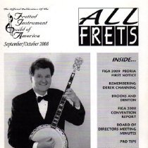 magazine front cover/all frets september-october 2008 ron mclawhon