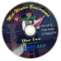 dvd/mid-winter banjorama 2008