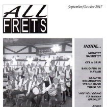 magazine front cover/all frets sept-oct 2017 peninsula banjo band