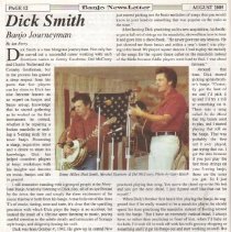 magazine article page 12/banjo newsletter august 2005 dick smith