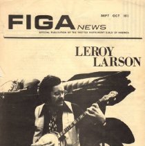 magazine front cover/figa news sept/oct 1973 leroy larson