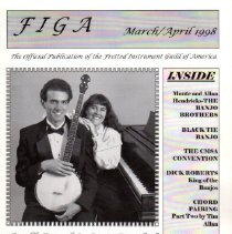 magazine front cover/figa march-april 1998 geoff freed & ann frenkel