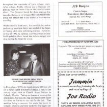 magazine article page 15/figa july-august 1995 joe rodio