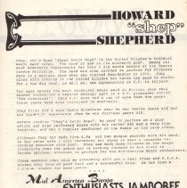 magazine article page 5/figa july-august  howard "shep" shepherd