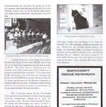 magazine article page 32/all frets november-december 2004 dolores borrow