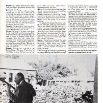 magazine article page 27/international banjo july-august 1982 harry reser