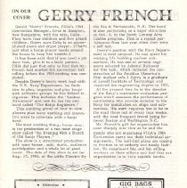 magazine article page 13/figa june-july 1984 gerry french