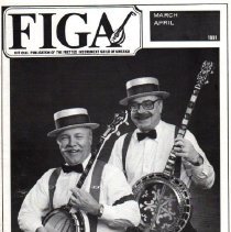 magazine front cover/figa march-april 1991 donald stevison and dillahunt