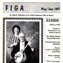 magazine front cover/figa may-june 1997 john & ann green