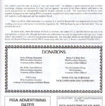 magazine article page 11/figa may-june 2000  l.j. & del brown