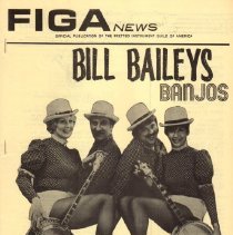 magazine front cover/figa news sept-oct 1974 bill baileys banjos