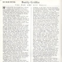 magazine article page 12/figa january-february 1991 buddy griffin