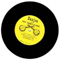 33 1/2 rpm record side 1/banjos by pat terry & son
