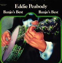 front of album sleeve/eddie peabody banjo's best