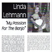 magazine article page 24/all frets september-october 2007 linda lehmann