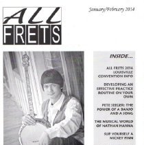 magazine front cover/all frets january-february 2014 nathan hanna